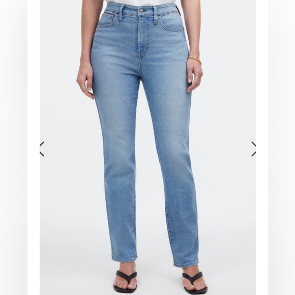 Madewell Curvy High Rise Skinny Jeans in medium wash size 30 - Picture 4 of 12